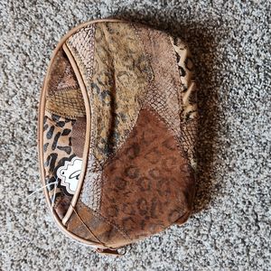 Allen Edward's cosmetic bag, genuine leather NWT